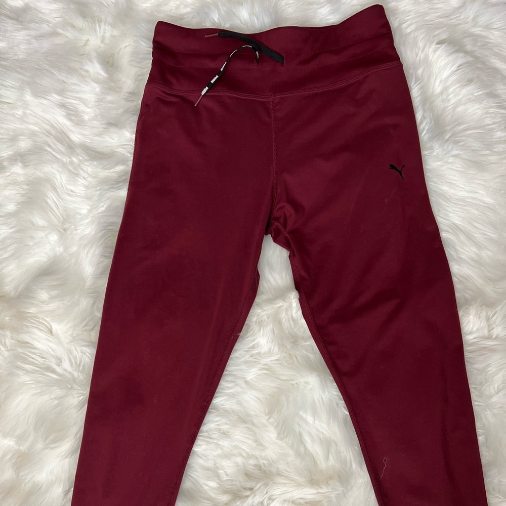 Puma high waisted joggers